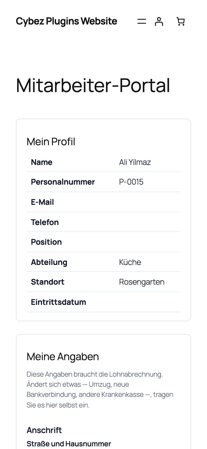 Das Team bedient sich selbst